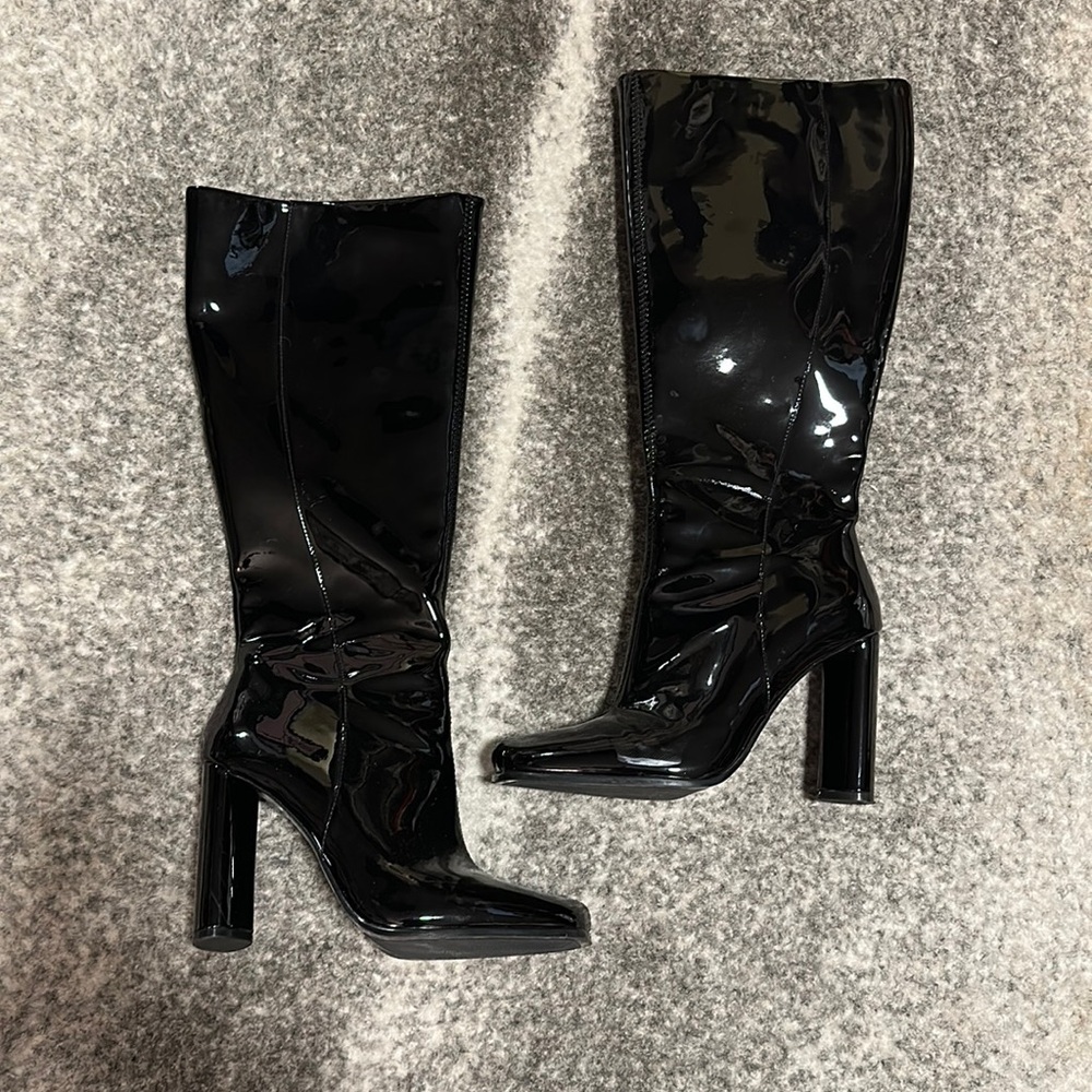 Zara black boots